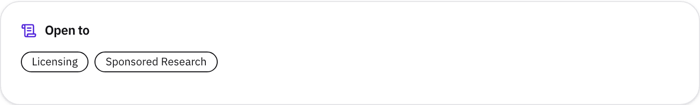 Collaboration-type chips on a member's public profile.